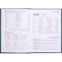 Ежедневник недатированный зелен,А5+ ,145х205мм,136л, Ideal 3-122/01 Д