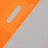 Пакет полиэтиленовый с вырубной ручкой, Персиковый 40-50 См, 60 мкм