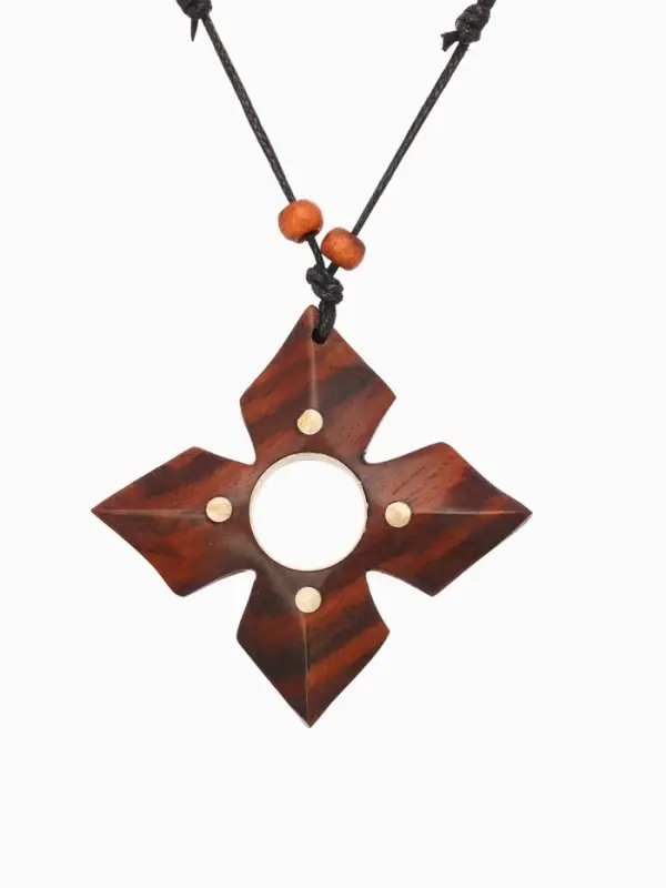 Кулон &laquo;Цветок&raquo;, дерево соно