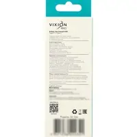 Кабель VIXION PRO VX-06c, Type-C -Type-C, 60 Вт, 3 А, 1 м, фиолетовый