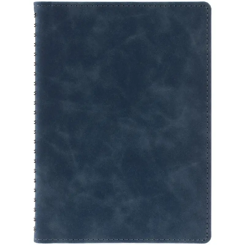 Ежедневник Spring Urban на заказ, недатированный, синий