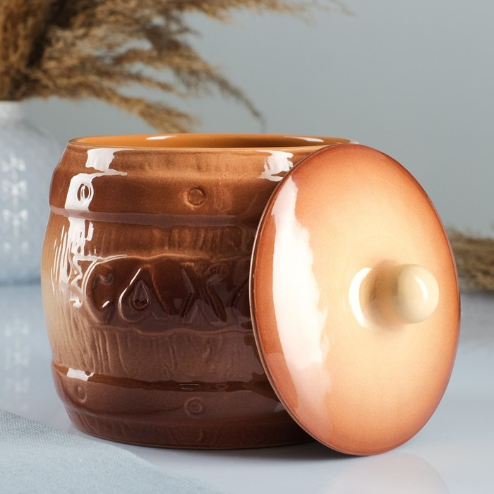 Бочонок  Бочонок "Сахар" 1,2л / 14х16см, стандарт