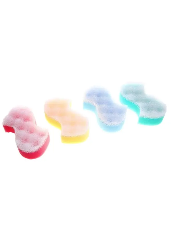 Губка для тела массажная «Наслаждение», 18×9,5×5 см, цвет МИКС Губка для тела массажная «Наслаждение», 18×9,5×5 см, цвет МИКС