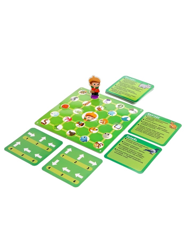 Развивающая игра Развивающая игра "Пройди по стрелкам. Изучаем животных"