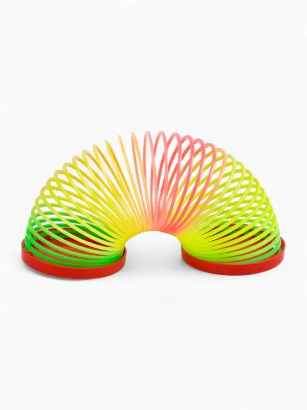 Funny toys Пружинка радуга  Funny toys Пружинка радуга "Веселая лошадка", цвета МИКС, d.-5см