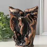 Фигурка гипс &laquo;Возрождение&raquo;, 16&times;14&times;3 см, под бронзу винтаж