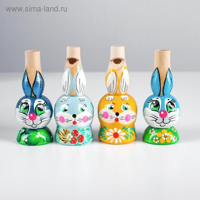 Свистулька «Зайчик» МИКС Свистулька «Зайчик» МИКС