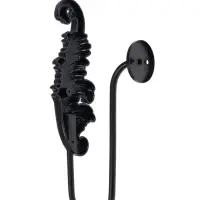 Крючок для штор CAPPIO KS042, цвет черный с золотом, набор 2 шт Крючок для штор CAPPIO KS042, цвет черный с золотом, набор 2 шт