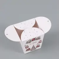 Бонбоньерка &laquo;Уютный Новый год&raquo;, 7.5&times;8&times;7.5 см