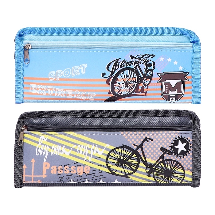 Пенал школьный  Пенал школьный "Спорт" на молнии, 2 отделения, МИКС