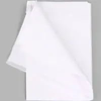 Подарочные пакеты с тишью &laquo;С Новым годом&raquo;, набор 10 шт., 20&times;8&times;25 см, белый