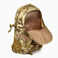 Рюкзак тактический туристический Storm tactic, 30 л, с карманами, расцветка мультикам, бежевый