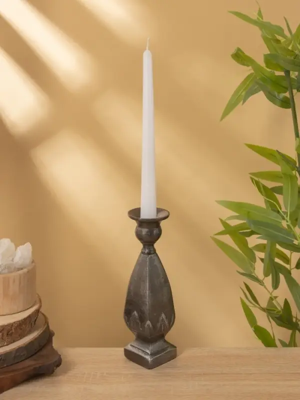 Подсвечник "Ретро серия Севилья" алюминий 5,5х5,5х20,5 см