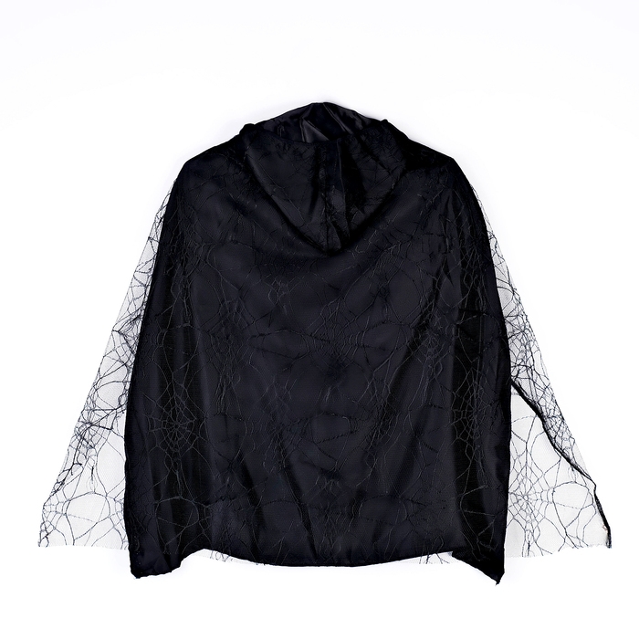 Карнавальный набор Карнавальный набор "Мадам паутинка" плащ, перчтаки, стразы