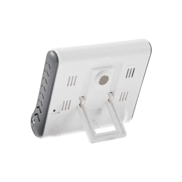 Термометр Luazon LTR-15, электронный, 2 датчика температуры, датчик влажности, белый