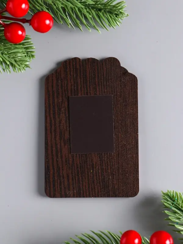 Магнит-календарь, отрывной, зайцы "Счастье там, где любят" 9,5х6,5 см