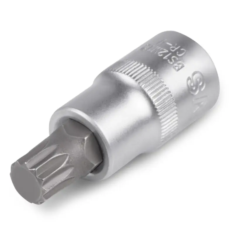 Головка со вставкой 1/2" SPLINE (M12, L=55 мм) AVS BS12M12