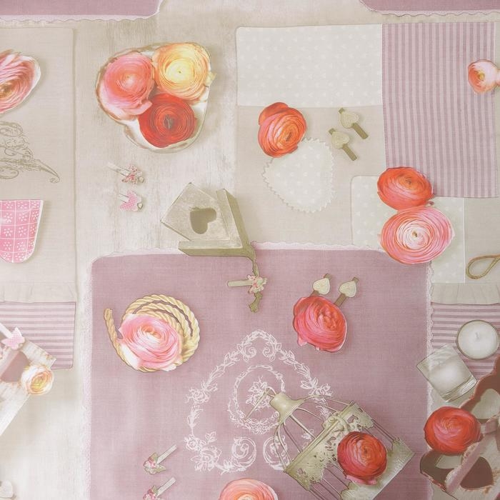 Клеёнка на стол на тканевой основе Доляна «Нежность», рулон 20 метров, ширина 137 см, общая толщина 0,22 мм, цвет бежевый Клеёнка на стол на тканевой основе Доляна «Нежность», рулон 20 метров, ширина 137 см, общая толщина 0,22 мм, цвет бежевый