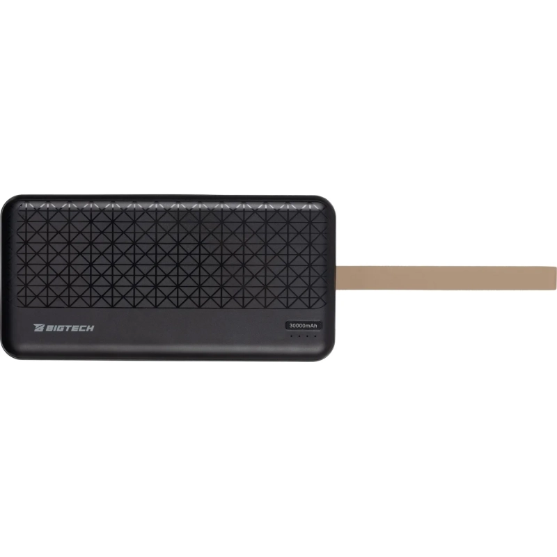 Внешний аккумулятор BigTech (BT-PB-30-BL-5) 30000 mAh черный