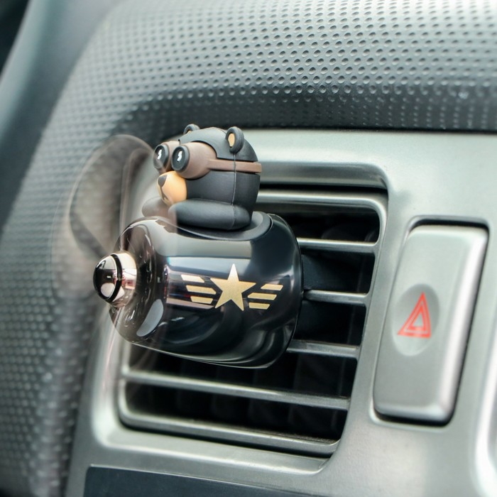 Ароматизатор в воздуховод, Мишка пилот, 5 ароматов Ароматизатор в воздуховод, Мишка пилот, 5 ароматов