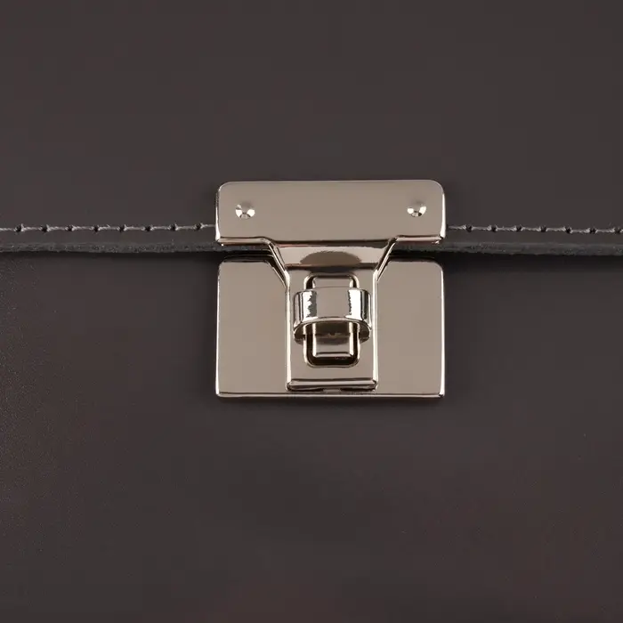 Застёжка для сумки, 3.3×3.3 см, цвет серебряный Застёжка для сумки, 3.3×3.3 см, цвет серебряный