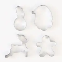 Формы для выпечки новогодние &laquo;Зимняя сказка&raquo;, 4 шт.