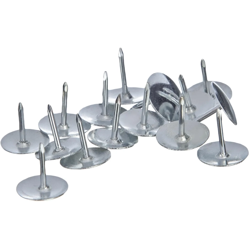 Кнопки канцелярские метал.,10 мм, 50 шт.в уп.карт/кор