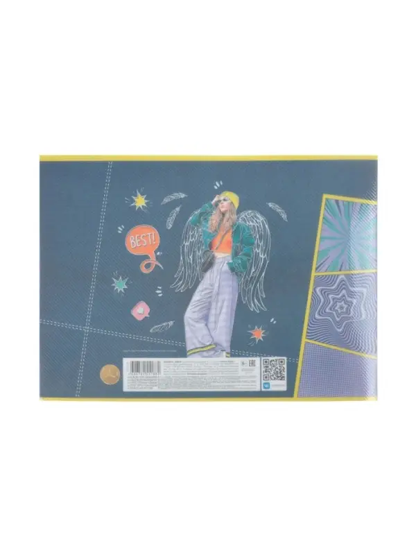 Альбом д/рис А4 40л на скобе Hatber Альбом д/рис А4 40л на скобе Hatber "Street Style"