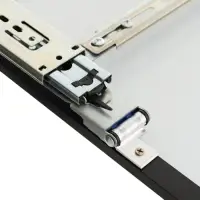 Зеркало интерьерное поворотное &laquo;Клик Мебель&raquo;, на дверцу, на стену, 80&times;30 см, цвет чёрный