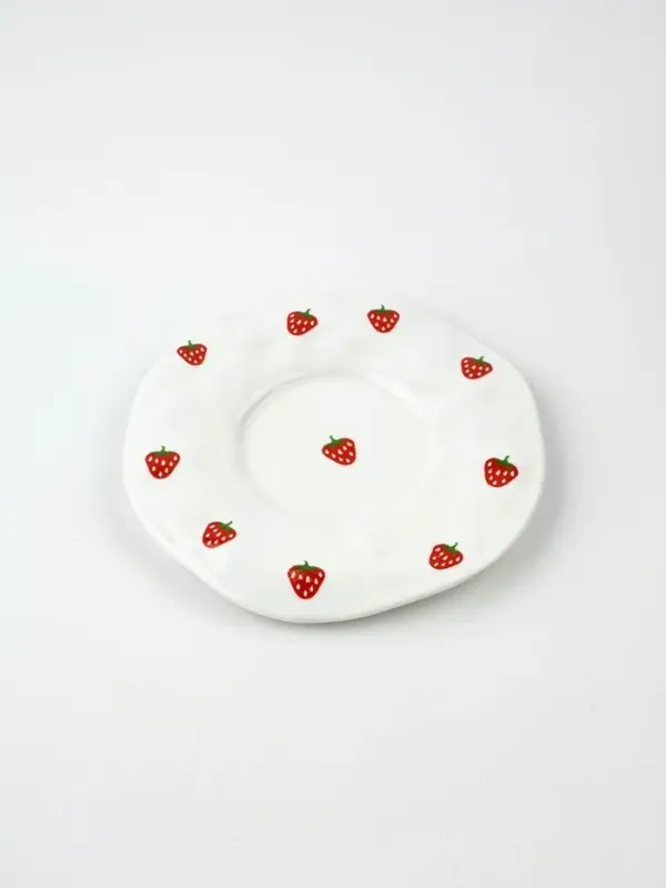 Чайная пара «Клубничка», 300 мл