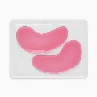 Патчи для области вокруг глаз Sweet raspberry, 1 пара, гидрогелевые с коллагеном и экстрактом малины, PICO MICO