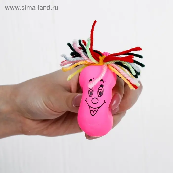 Забавная рожица «Улыбка», цвета МИКС Забавная рожица «Улыбка», цвета МИКС