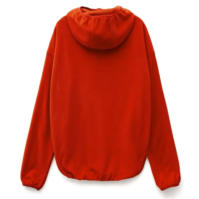 Анорак флисовый унисекс Fliska, красный, размер XS/S Анорак флисовый унисекс Fliska, красный, размер XS/S