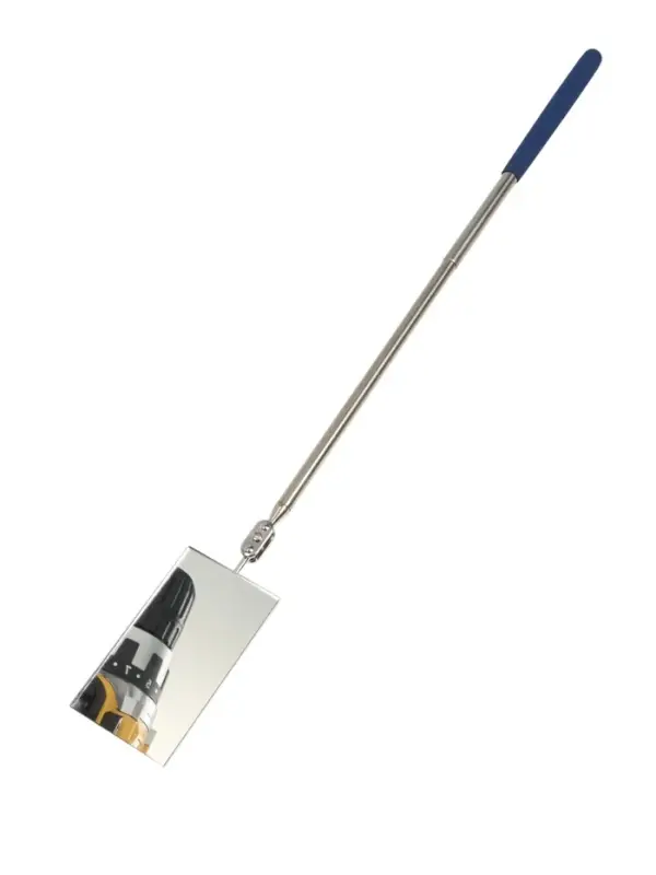 Зеркало телескопическое прямоугольное ТУНДРА, размер 50&times;90 мм, 310 - 480 мм