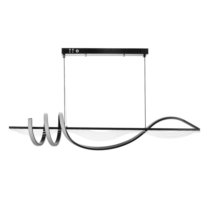 Светильник с ПДУ Светильник с ПДУ "Мик" LED 80Вт 3000-6000К черный 100х17х19 см