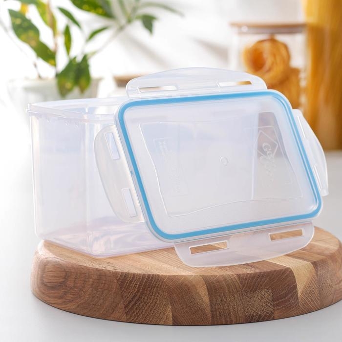 Контейнер пищевой Good & Good, 2,2 л, с герметичной крышкой Контейнер пищевой Good & Good, 2,2 л, с герметичной крышкой