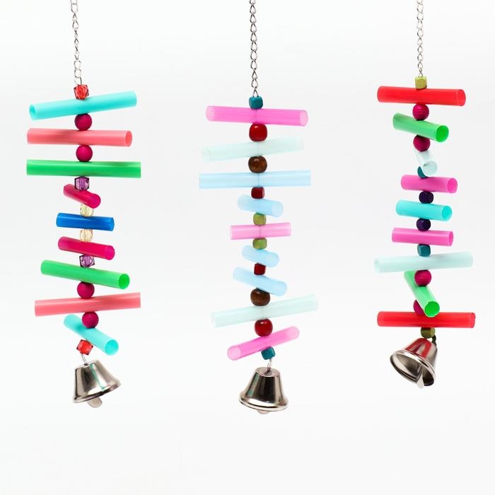 Игрушка для птиц  Игрушка для птиц "Ступеньки", микс