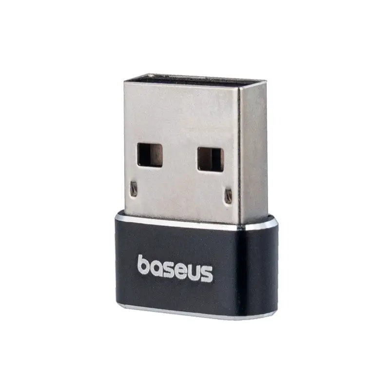 Переходник USB на Type-C 5A Baseus черный CAAOTG-01