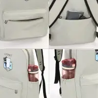 Рюкзак школьный на молнии, с карманами, с принтом, размер 30&times;12&times;43 см, зелёный