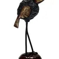 Садовая фигура из полистоуна &laquo;Каркуша&raquo; маленькая, 10&times;12&times;25 см