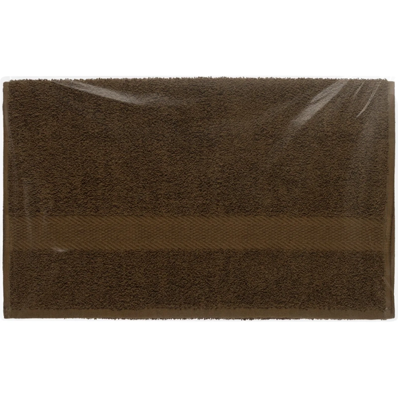 Набор полотенец махровых бордюр 440 г/м2, 40х70 хакки, 10шт