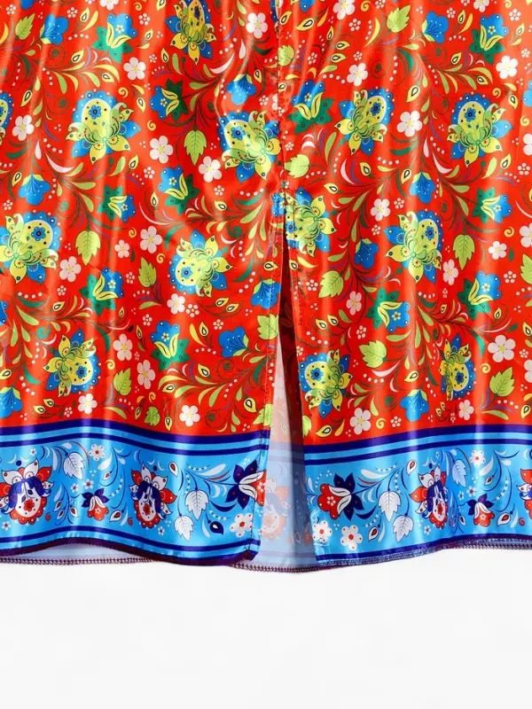 Сарафан русский народный «Русская девица», рост 134-146, красный