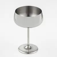 Бокал-коктейльная рюмка, 400 мл, 16&times;11.5 см, нержавеющая сталь, серебристый