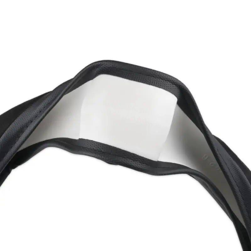 Спонжевая оплетка руля AVS SP-426XL-B ( размер XL, черный) - Серия "Sponge"