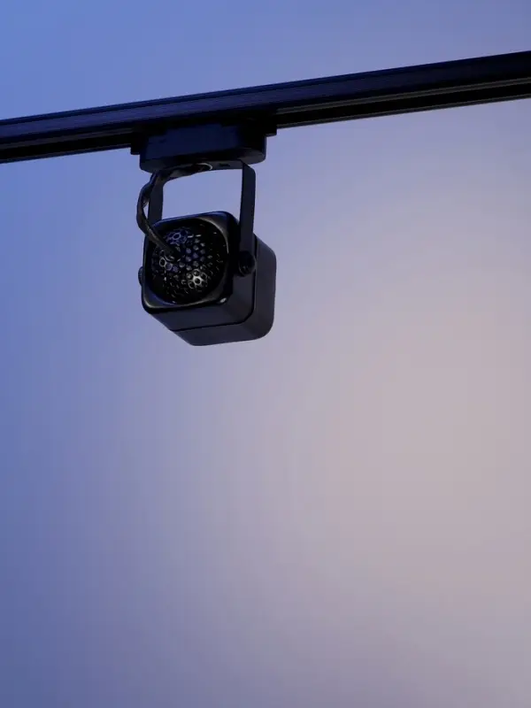 Трековый светильник Luazon Lighting под лампу Gu10, квадратный, чёрный