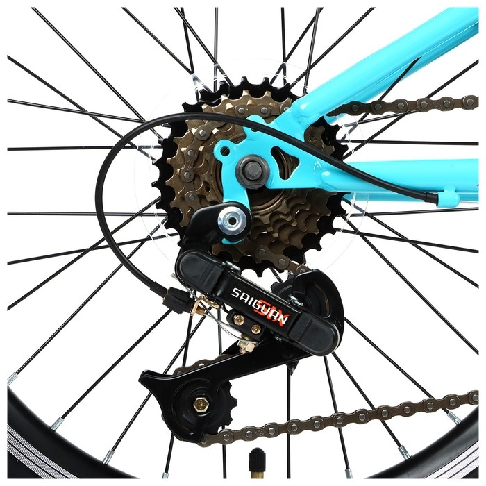 Велосипед 20 Велосипед 20" PROGRESS Ingrid Low RUS, цвет бирюзовый, р. 10.5"