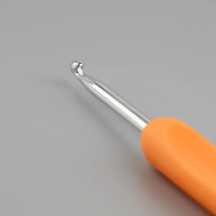 Крючок для вязания, с пластиковой ручкой, d=3.5 мм, 14 см, МИКС Крючок для вязания, с пластиковой ручкой, d=3.5 мм, 14 см, МИКС