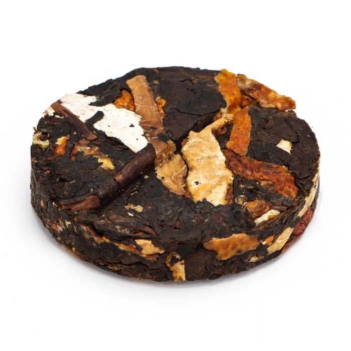 Китайский выдержанный черный чай Китайский выдержанный черный чай "Шу Пуэр с мандариновой цедрой", 250 г, Юньнань