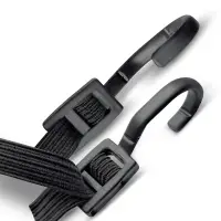 Резинка крепления груза 80 см х 20 мм, 2 шт (мет./пласт.крючки) AVS TL-08