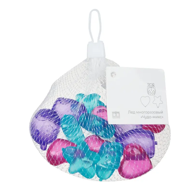 VETTA Лед многоразовый, 15шт., "Чудо-микс", в сетке